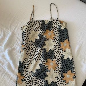 Amuse Society Square Neck Mini Dress